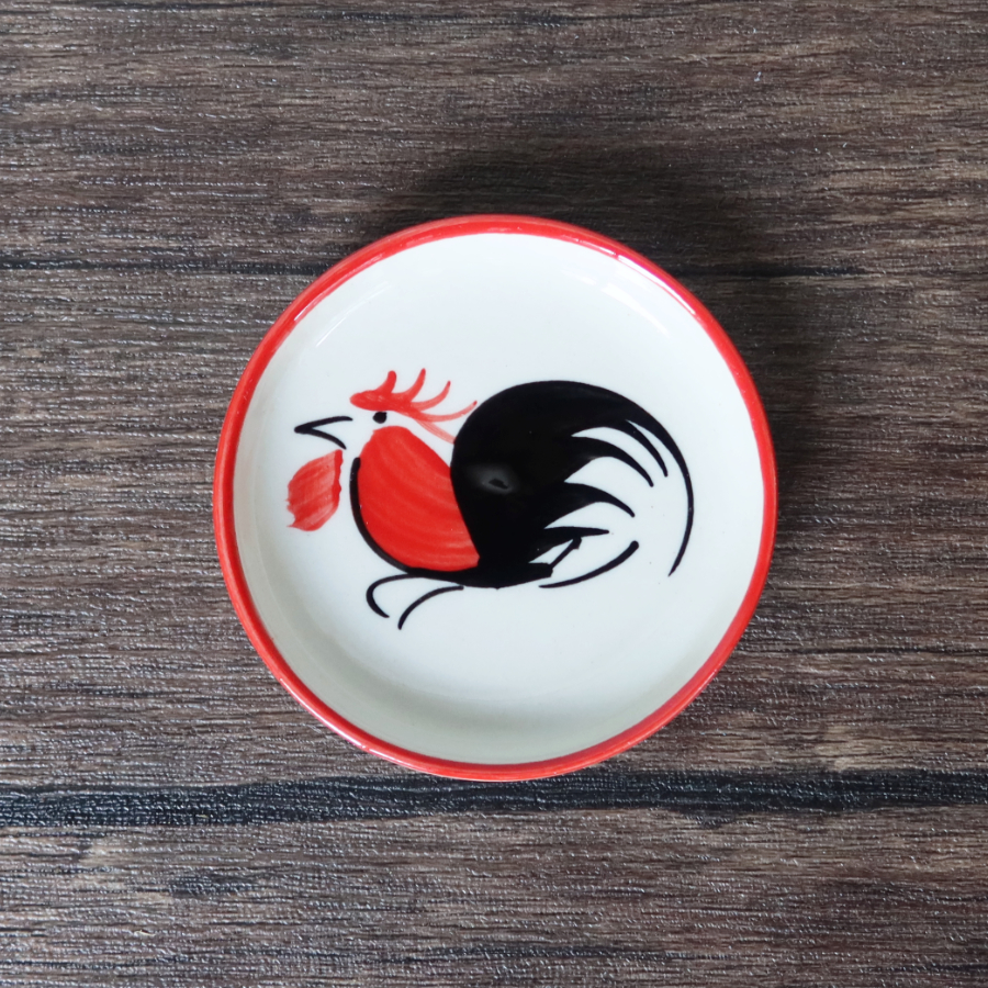 タイで人気のニワトリ柄食器の豆皿の通販