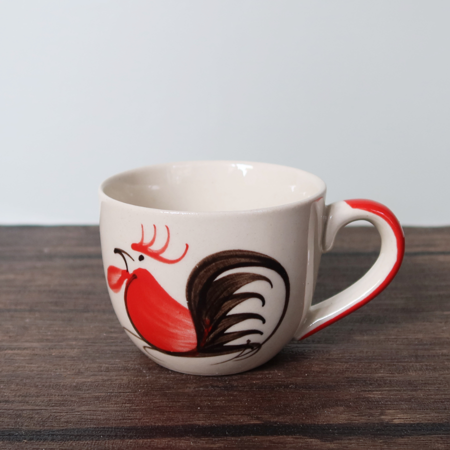 タイで人気のニワトリ柄食器のマグカップの通販