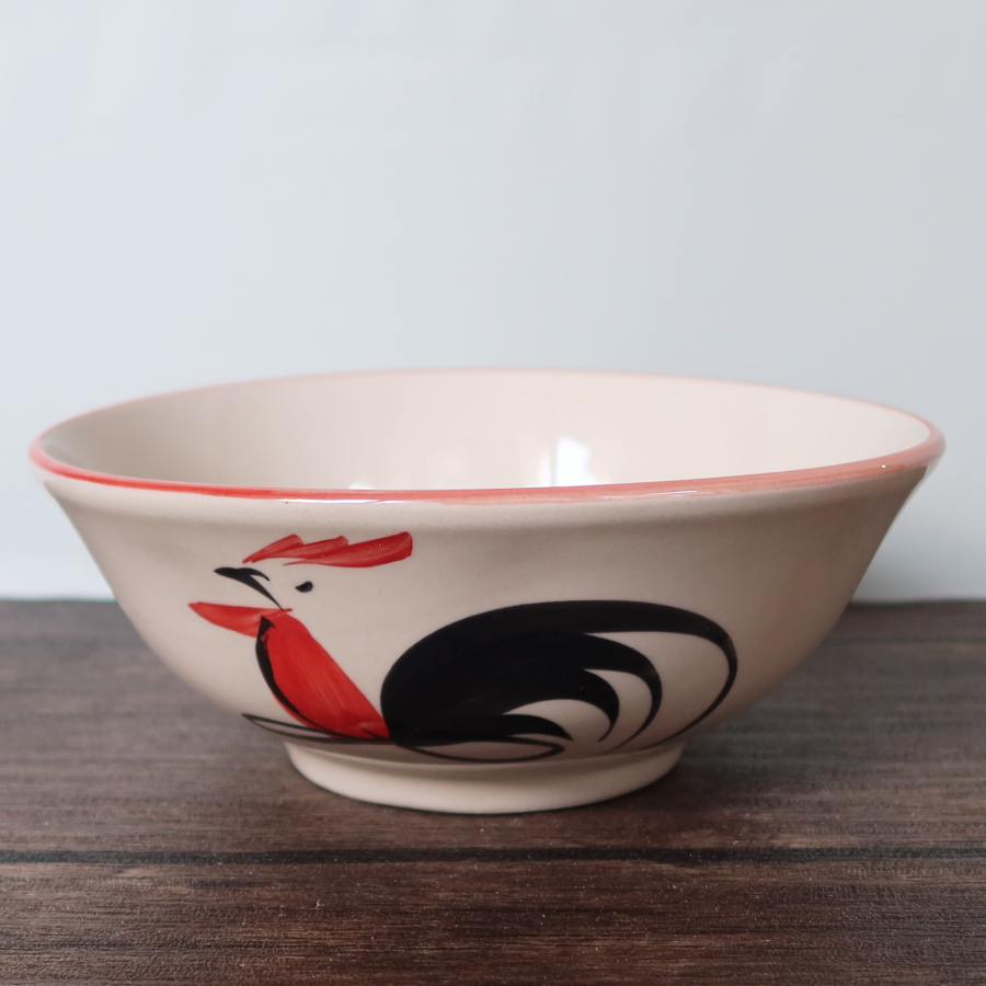 タイで人気のニワトリ柄食器の丼の通販